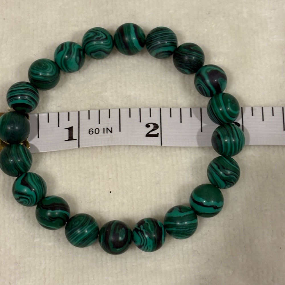 Four Bead/Stone Stretch Bracelets - image 8